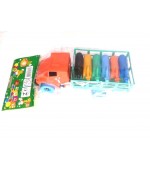 Caminhão de brinquedo infantil com 6 bois sortidos - coral